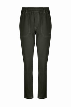 Weird Fish Malorri Chino Trousers Anthracite Size 8