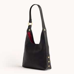 Hammitt Tim Black Brushed Gold Med
