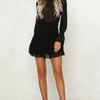 Don't Take It Personal Dress Black