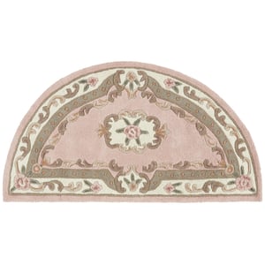 Shensi Aubusson Rug in Pink - 67x127cm