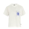 Fjallraven Womens Logo Pocket T-Shirt Eggshell