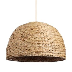 Althea Rattan Bowl Pendant Light - Stock