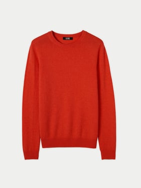 Essential Cashmere Crewneck Sweater - 2XL / fiesta / WK01-877