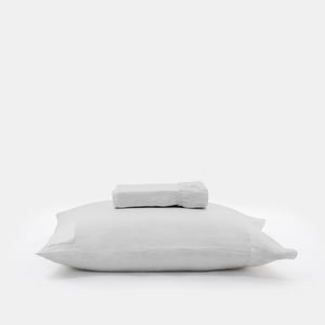 Signature Small Sheet Set Twin XL Calacatta Gray Beach House Linen , Luxury Organic Bedding and Sheet Sets , PROSSIONI