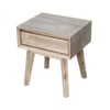 QE Home Gia Nightstand, White