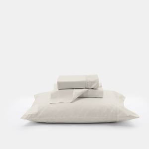 Signature Sheet Set Twin XL Moscato Beige Boutique Hotel Sateen , Luxury Organic Bedding and Sheet Sets , PROSSIONI