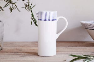 nkuku Iba Jug | Serveware | One Size | Indigo