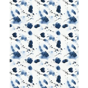 Splat Indigo Wallpaper