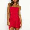 Hot Vibes Mini Dress Red