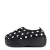Subu Womens Vamp Platform Slipper Dots