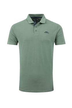 Weird Fish Miles Pique Polo Shirt Army Green Size 4XL