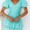Suddenly Famous Mini Dress Mint