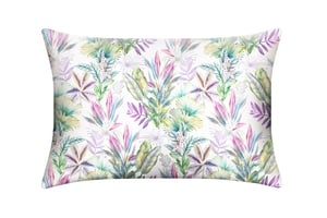 Iridescent Garden Pure Silk Pillowcase - Standard / Iridescent Garden