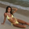 Tropic Drift Swim Top Yellow