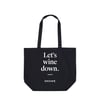 Signature Tote Bag - Let's Wine Down
