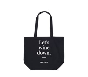 Signature Tote Bag - Let's Wine Down