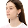 DHEYGERE SPRING CLASP HOOPS