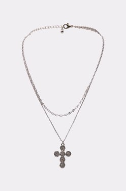 AKIRA Cross Necklace