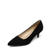 DREAM PAIRS Kitten Heel Pointed Toe Pumps
