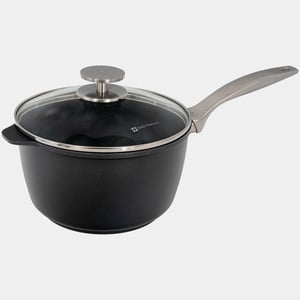 CXD DOU Ceramic Nonstick Saucepan with Glass Lid - 3.2 qt