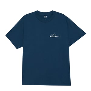 Obey The Rhythm S/S Tee Harbor Blue