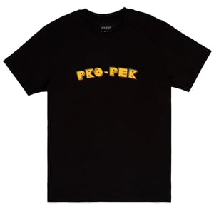 Proper Puck T Shirt - Black