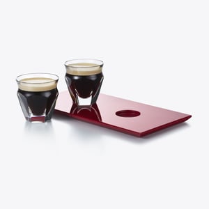 Harcourt Coffee Set - Red | Baccarat