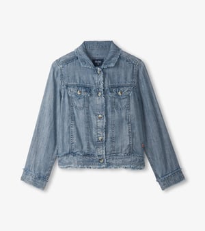 Tencel Jacket - Blue Acid Wash