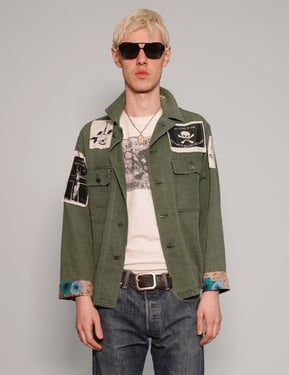 Saint' Patched Field Shirt
