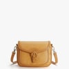 Evelina Washable Paper Vintage Saddle Crossbody