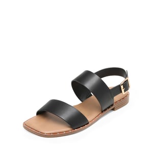DREAM PAIRS Casual Open Toe Flat Sandals