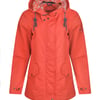Weird Fish Kimia Showerproof Jacket Tango Red Size 10