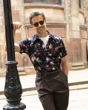 Dark Bloom Short Sleeve Shirt
