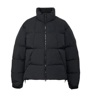 Goldwin Dope Dyed Ripple Nylon Down Jacket Dark Navy