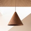 Regular Dablam pendant in dark walnut