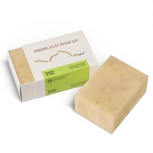 2 for £14 - Handmade Soap 190g - Juniper & Lime