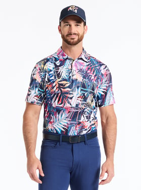 Robert Graham Palm Dreams Short Sleeve Polo