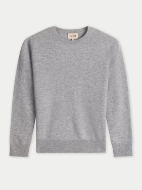 Timeless Cashmere Crewneck Sweater - XL / high rise / WK1064-1299/0000