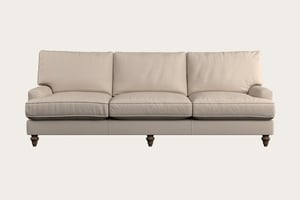 nkuku Marri Sofa | Make To Order | Super Grand | Recycled Cotton Natural
