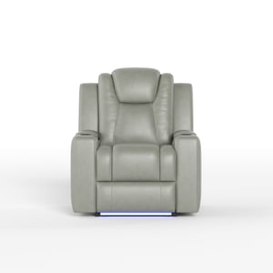 COLAMY SERENO Full-Power Adjustable Recliner Sofa - Grey