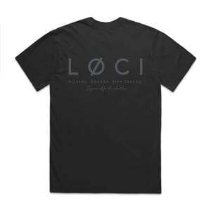 CØRE MEN'S VINTAGE-WASH T-SHIRT - BLACK - XL