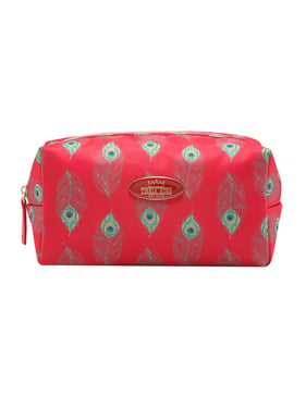 Cosmetic Bag Red Peacock - Default Title