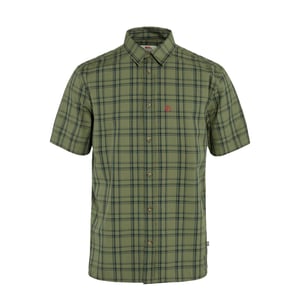 Fjallraven Ovik Lite Shirt SS Green-Dark Navy