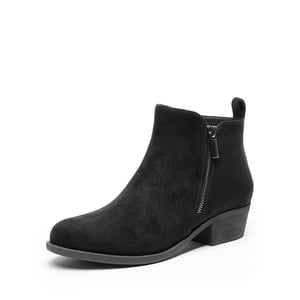 DREAM PAIRS Comfortable Low Heel Ankle Boots