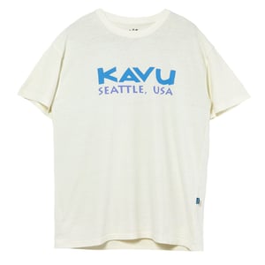 Kavu Spellout T-Shirt Lily White