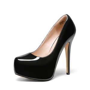 DREAM PAIRS High Heel Stiletto Platform Pumps