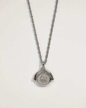 Cancer Spinner Pendant
