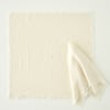 Olive Fringed Cotton Napkin