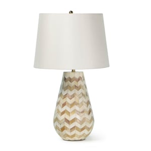 Cassia Chevron Table Lamp