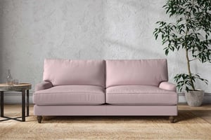 nkuku Marri Large Sofa | Make To Order | Recycled Cotton Lavender | No Colour